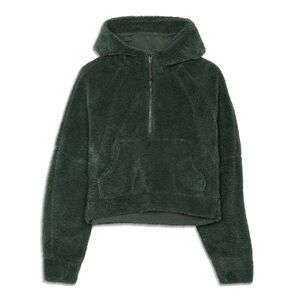Scuba Oversized Half-Zip Fleece Hoodie